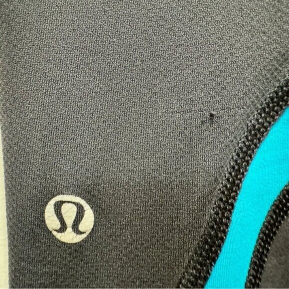 Lululemon Run Inspire Crops Size 10 Activewear Workout Yoga Running - Picture 5 of 9